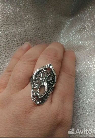 Серебряное кольцо, новое