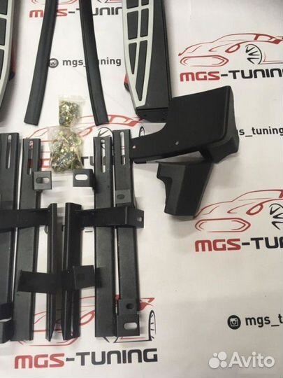 Пороги KIA Sportage 15+ дизайн 1