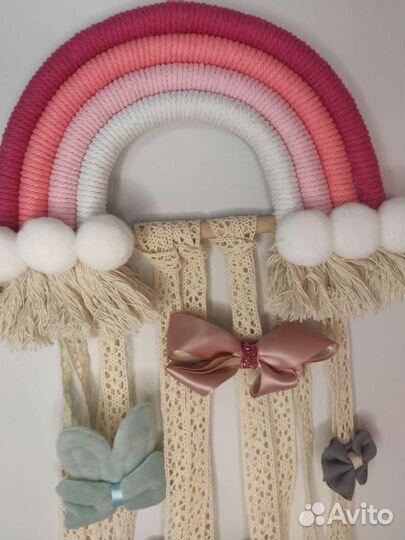 Держатель для заколок Радуга