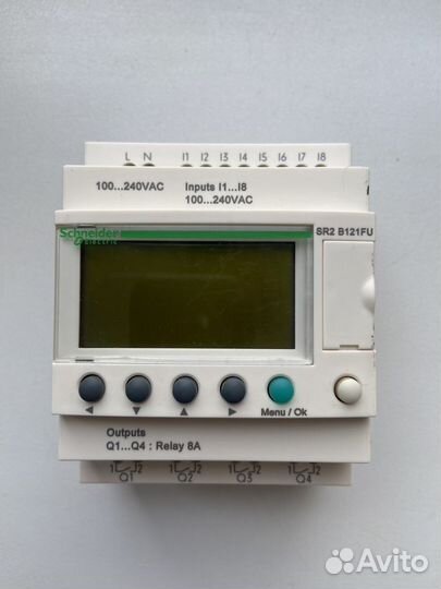 Контролер Schneider electric zelio SR2B121FU