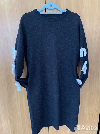 Платье тёплое,оверсайз