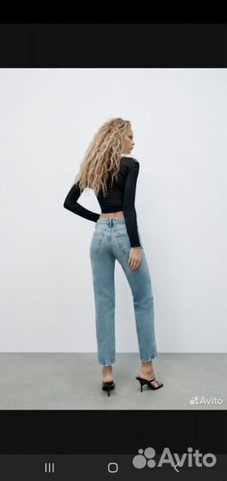 Джинсы zara