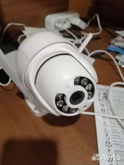Комплект видеонаблюдения уличный мало бу