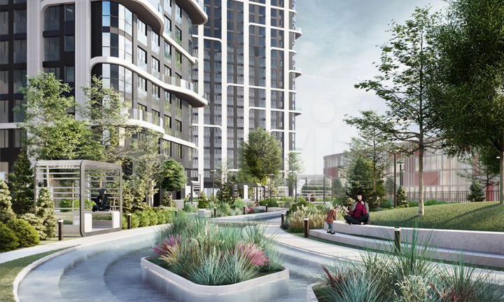 2-к. квартира, 69,5 м², 6/22 эт.