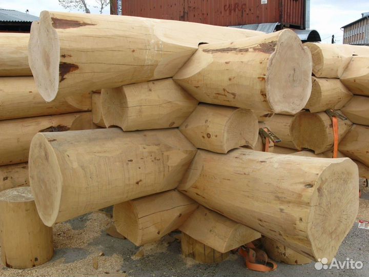 Дикий сруб ручная работа