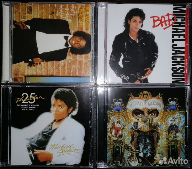 Michael Jackson, CD, Сд диски