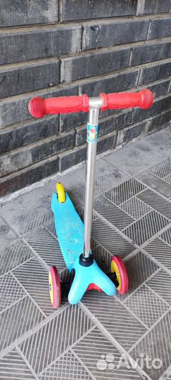 Самокат детский трехколесный бу