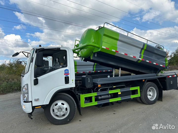 Комбинированный илосос isuzu ELF каналопромывка