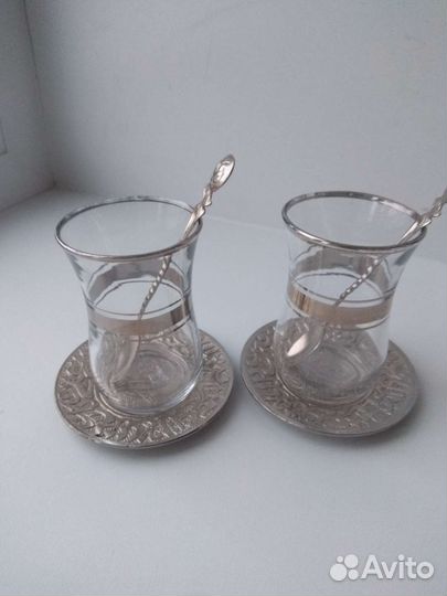Набор армуду турецкие стаканчики для чая