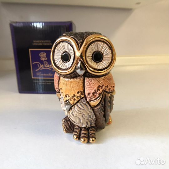 Статуэтка De Rosa Сова большая. Уругвай