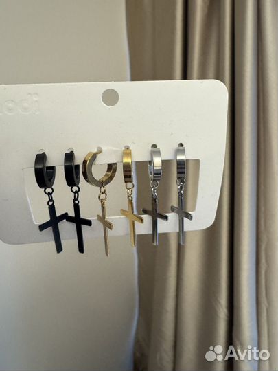 Серьги новые