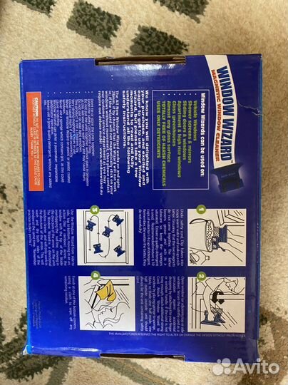 Щетки для мытья окон на магните