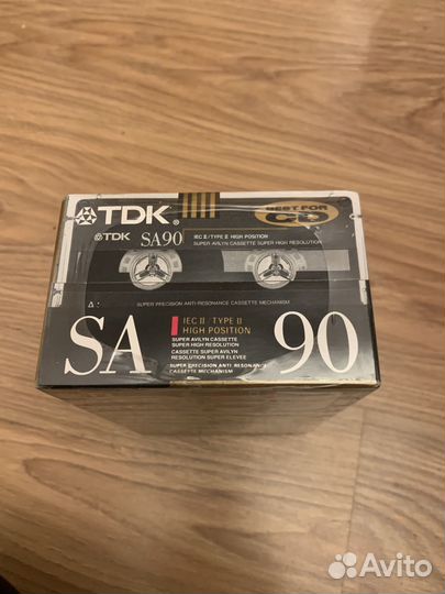 Аудиокассеты новые запечатанные