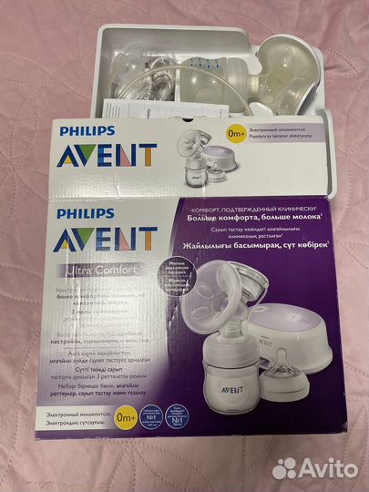 Электрический молокоотсос philips avent