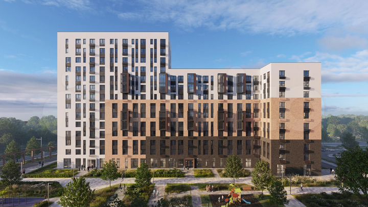 2-к. квартира, 45 м², 4/14 эт.