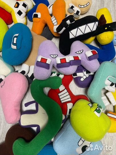 Мягкие игрушки Alphabet Lore/Алфавит Лор