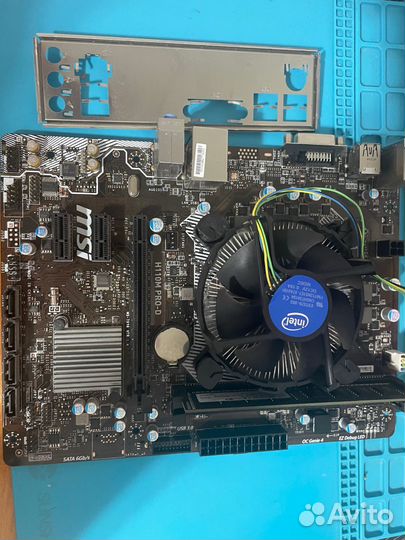 Комплект для пк. I3 7100Мат. плата, озу и кулер