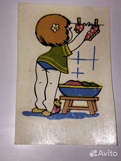 Переводные картинки СССР