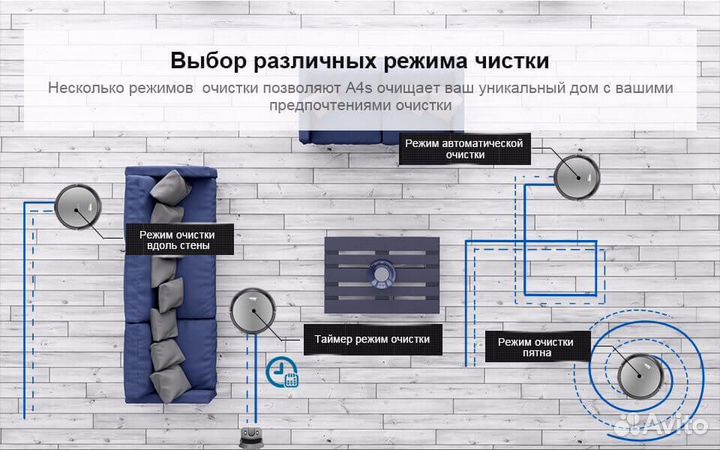 Ilife A4s Робот-пылесос, новый