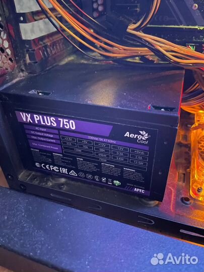 Z370,DDR4 16GB,бп 750, Корпус