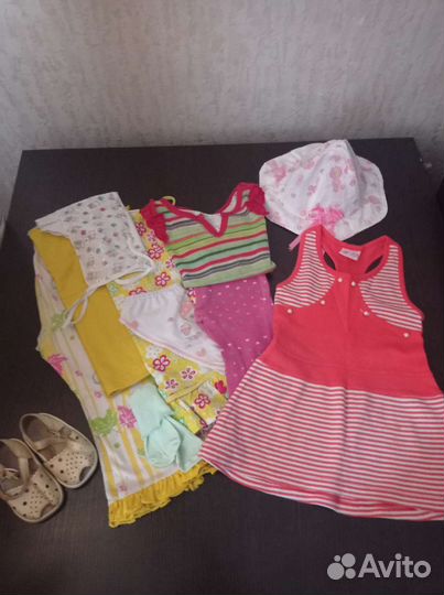 Детские вещи пакетом для девочки