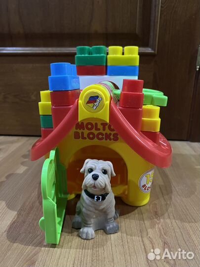 Molto blocks домик (конструктор)