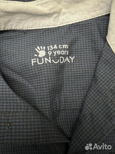 Рубашка для мальчика 134