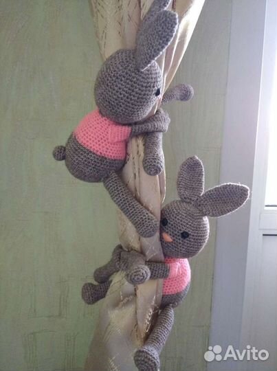 Подхват для штор Заяц