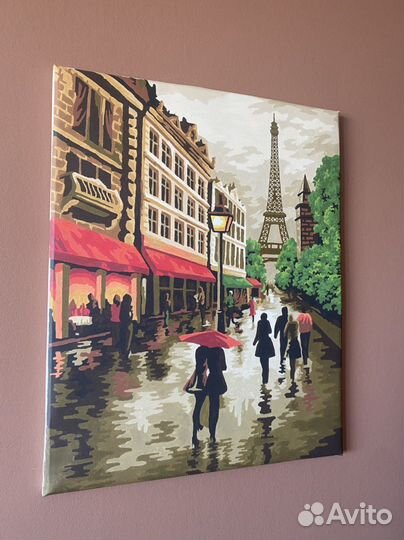 Картины по номерам раскрашенная