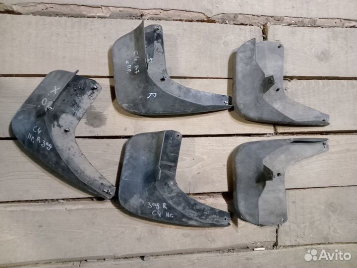 Citroen c4 b7 sedan брызговики задние