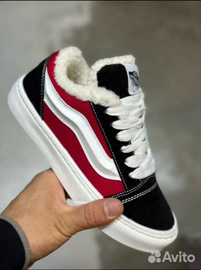 Кеды vans knu skool зимние