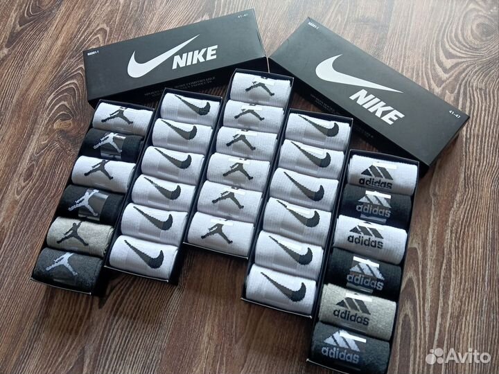 Носки Nike Adidas Reebok Jordan
