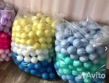 Новые шарики для воздушных бассейнов