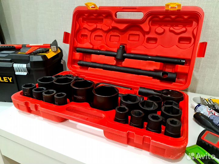 Крепкий грузовой набор инструментов на 26 pcs