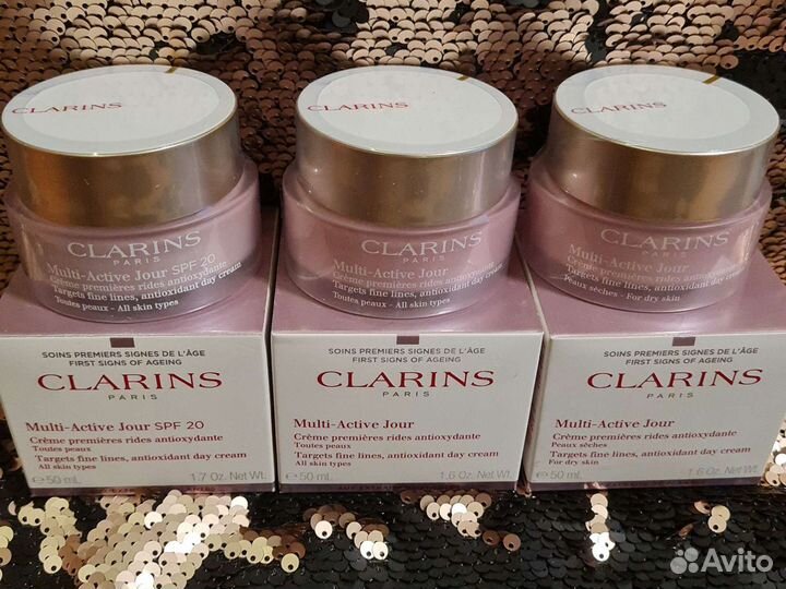 Clarins Multi-Active Дневной крем все типы кожи