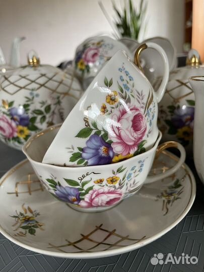 Чайный сервиз Дулево