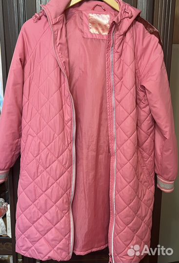 Пальто детское на девочку Pelican