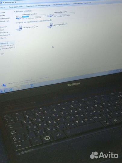 Toshiba 2ядра,4 гбозу, hdd250 гб в отлсост