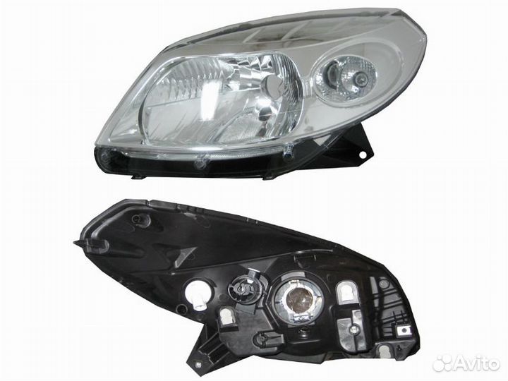 Фара левая renault sandero 1