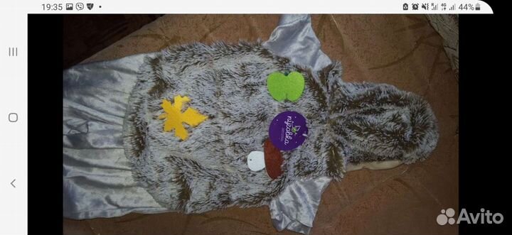 Костюм ёжика размер 104 прокат