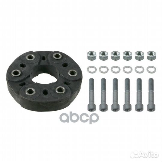 Эластичная муфта кардана + К-кт болтов 21193 Febi