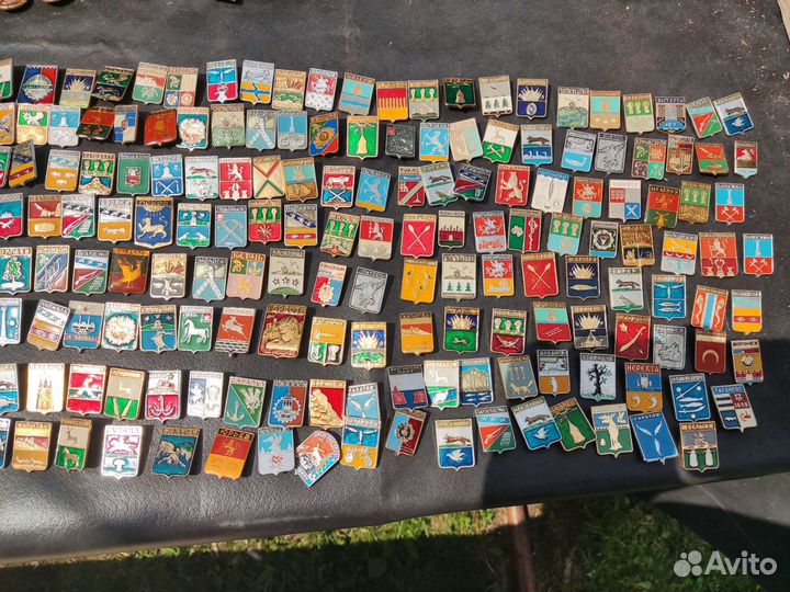 Значки СССР города