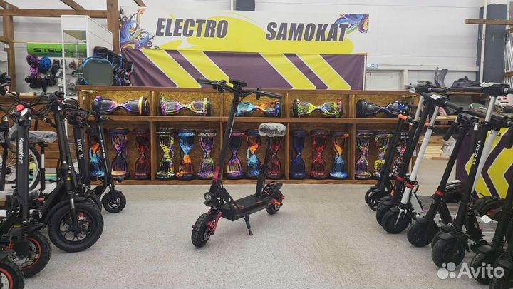 Электросамокат Kugoo G2Pro черный гарантия