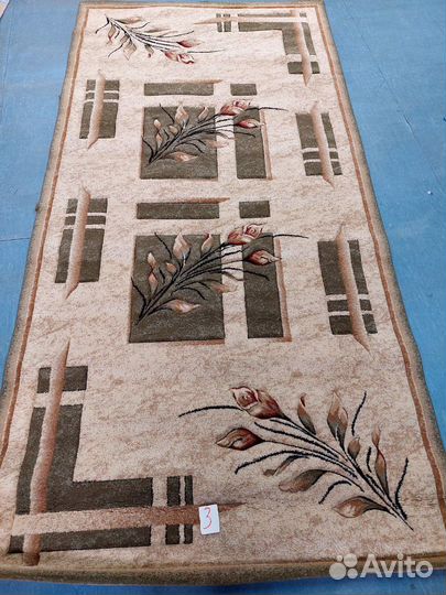 Ковер шерстяной 1) 3-1,50. 2) 3-2