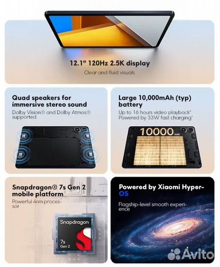 Xiaomi Poco Pad 8.256