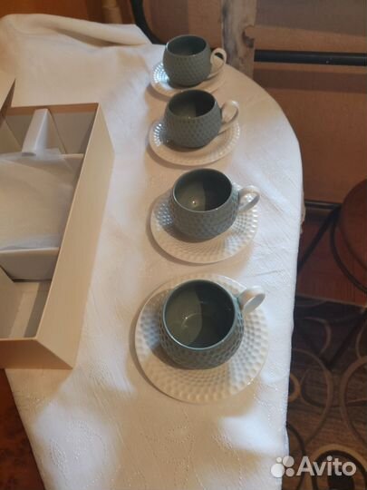 Чашка кофейный и чайный сервис