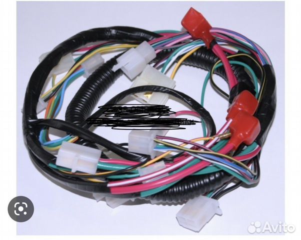 Проводка мопед alpha