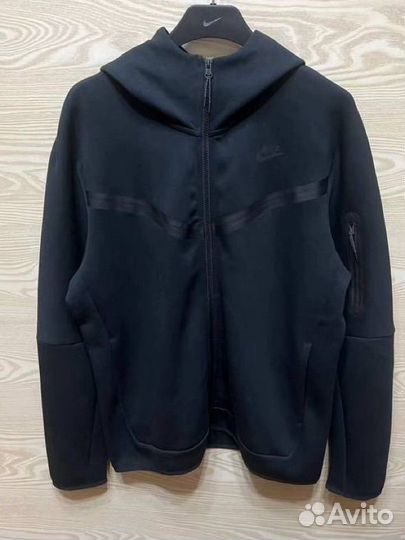Nike tech fleece черная,кофта(Оригинал)