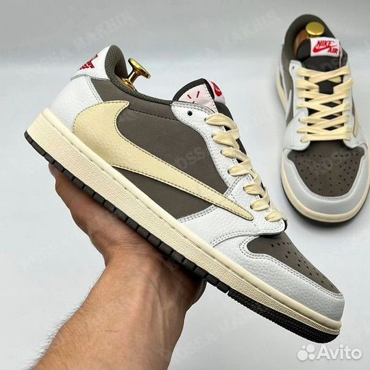 Кроссовки Nike Jordan 1 low Travis