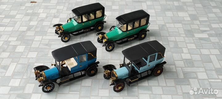 Модели 1:43 Руссо Балт Номерные и Пост А35,А37